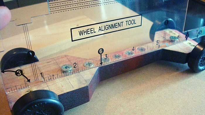 wheel alignment tool